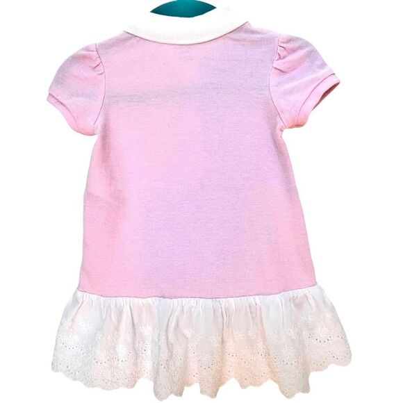 Ralph Lauren Baby Girls Short Sleeve Dropped Waist Collared Dress. 6 Months. - Picture 4 of 10
